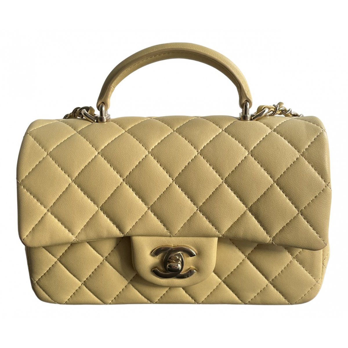 Timeless Classique Top Handle leather handbag