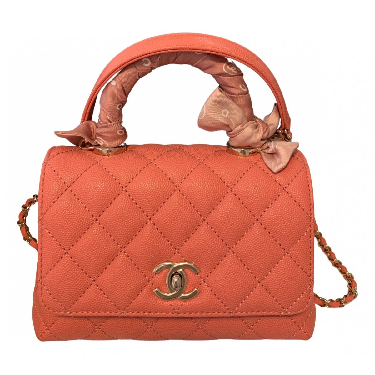 Coco Handle leather handbag