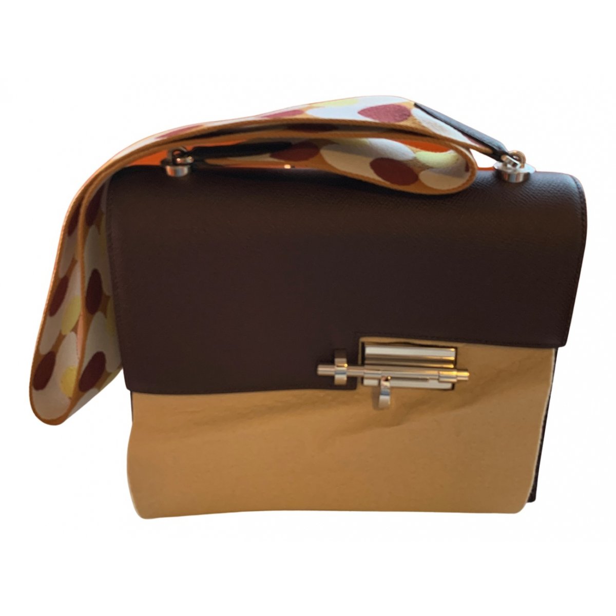 Verrou leather handbag