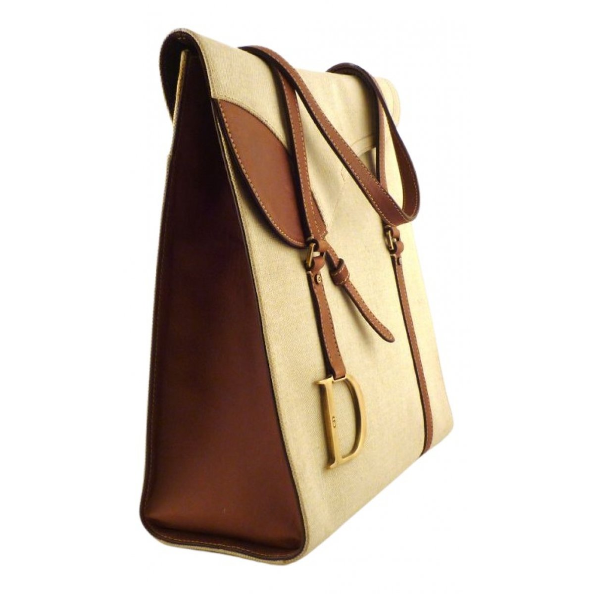 Saddle Vintage cloth handbag