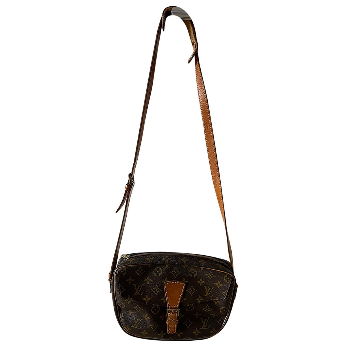 Cartouchière leather crossbody bag