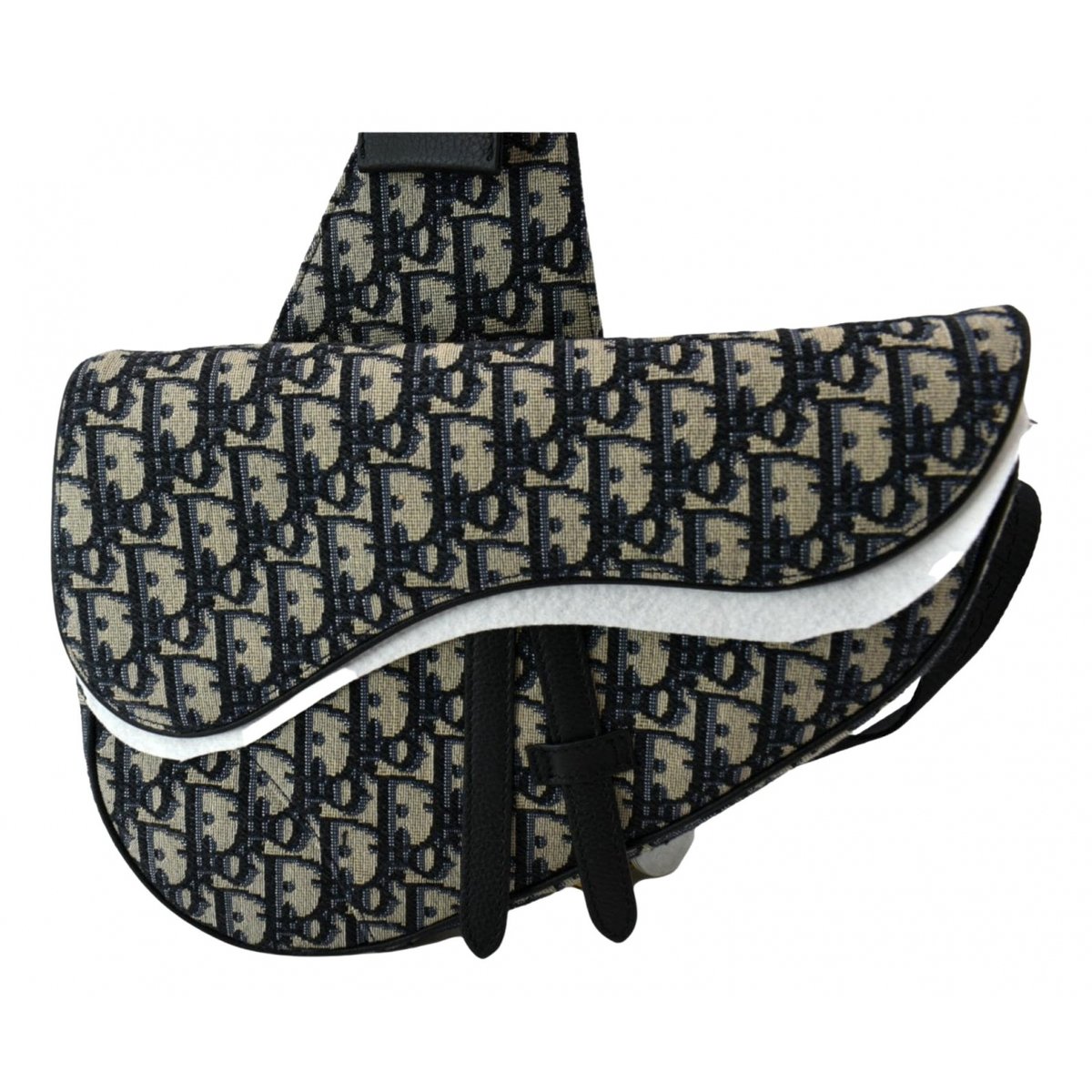 Saddle leather crossbody bag