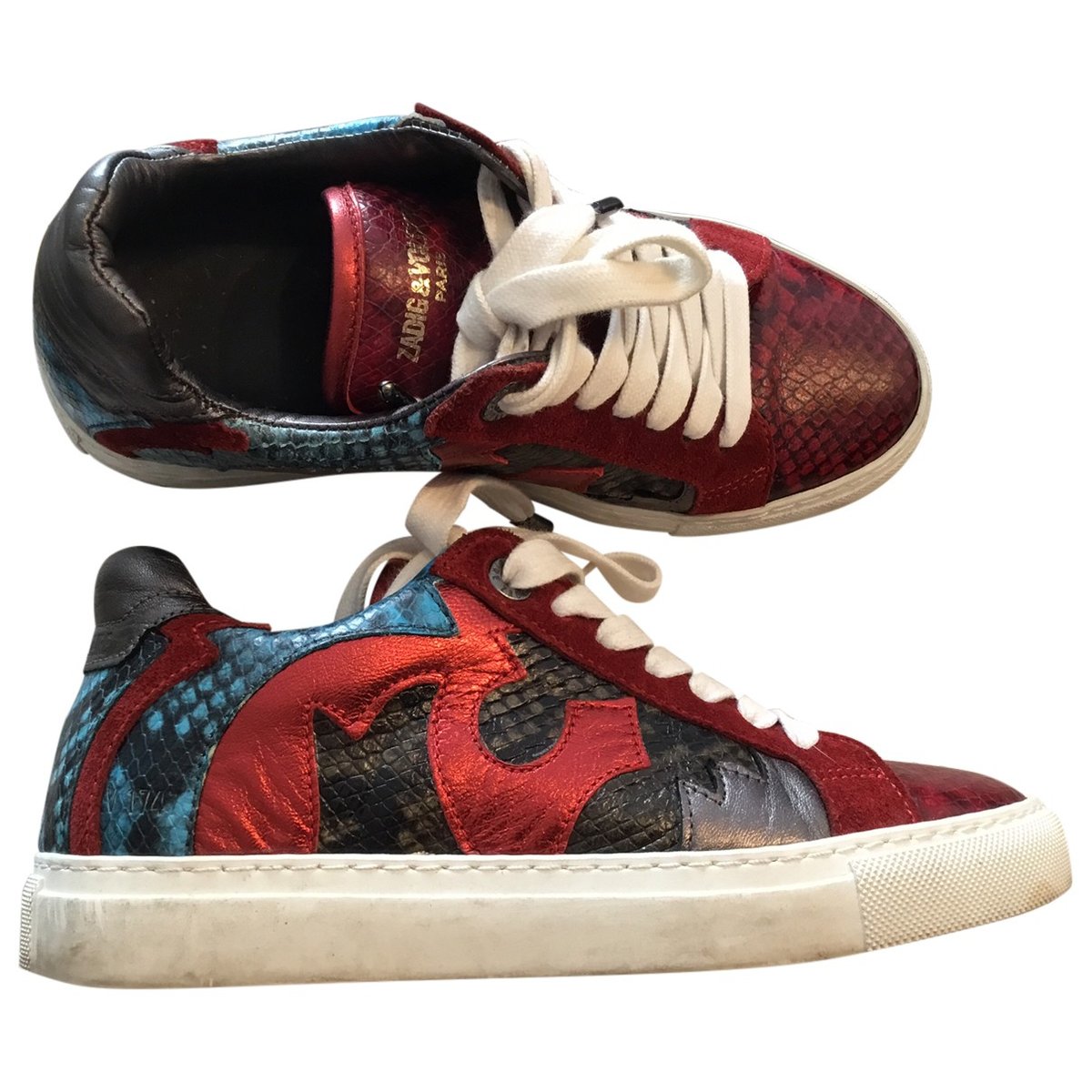 ZV1747 Nash leather trainers