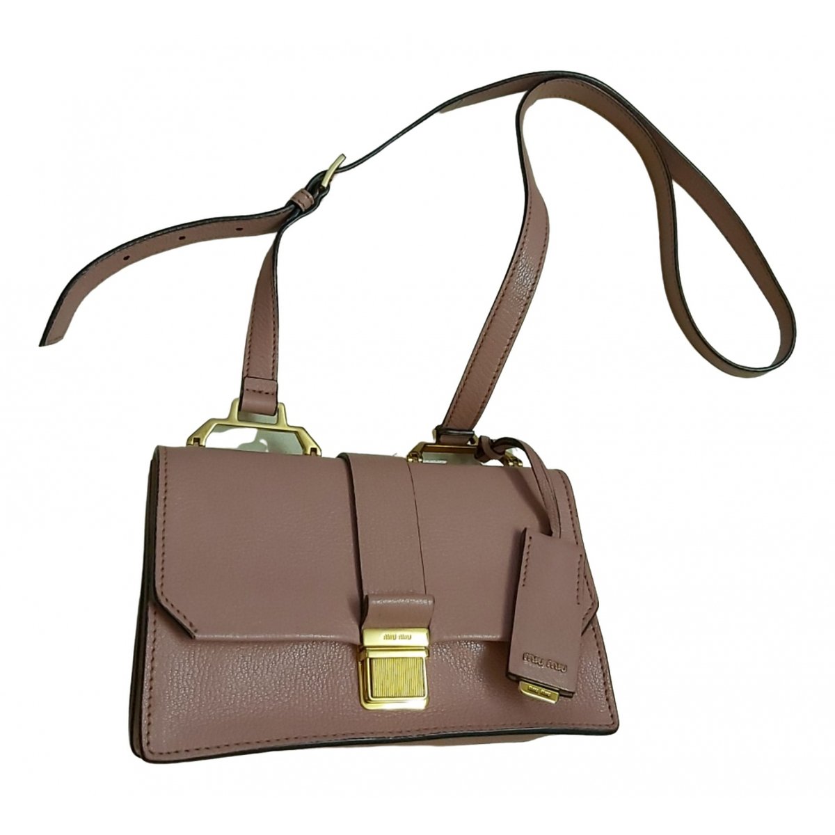 Madras leather handbag