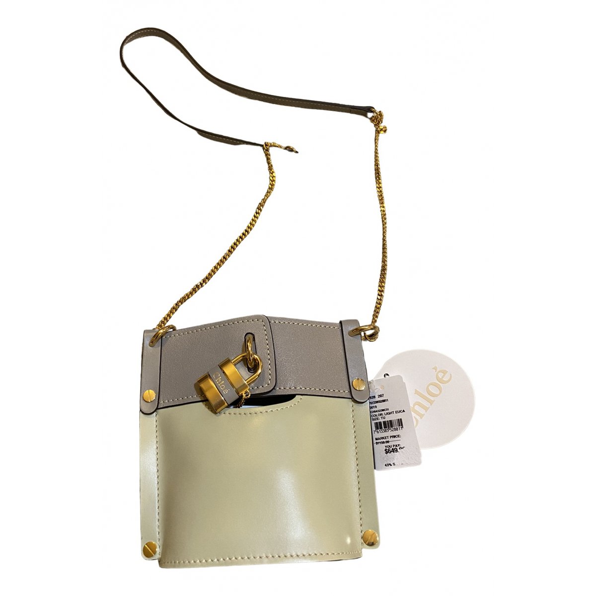 Aby Lock leather handbag