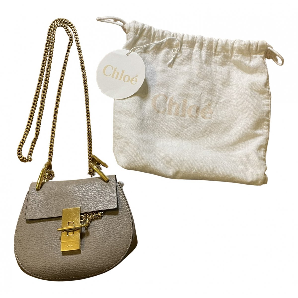 Drew patent leather crossbody bag
