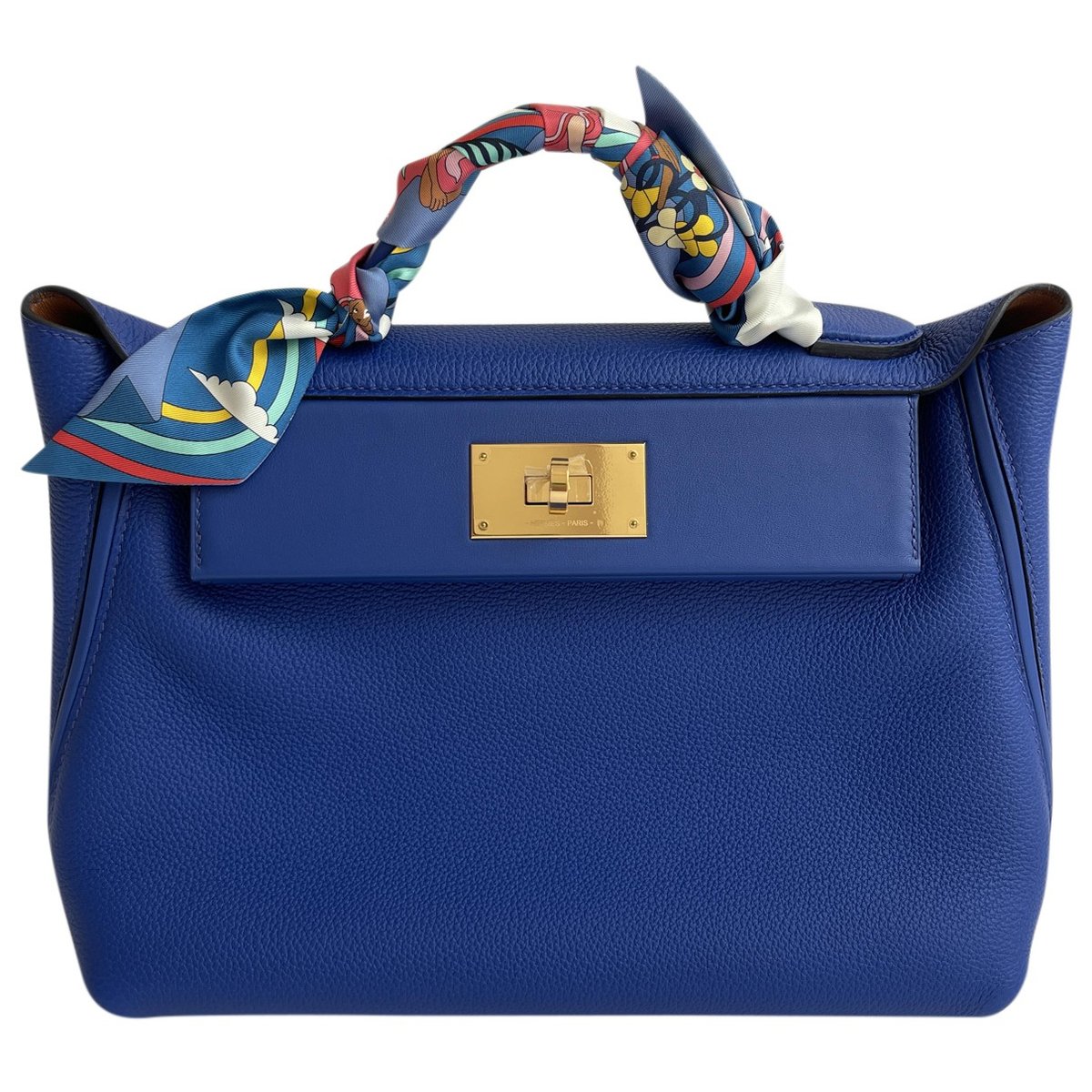 24/24 leather handbag