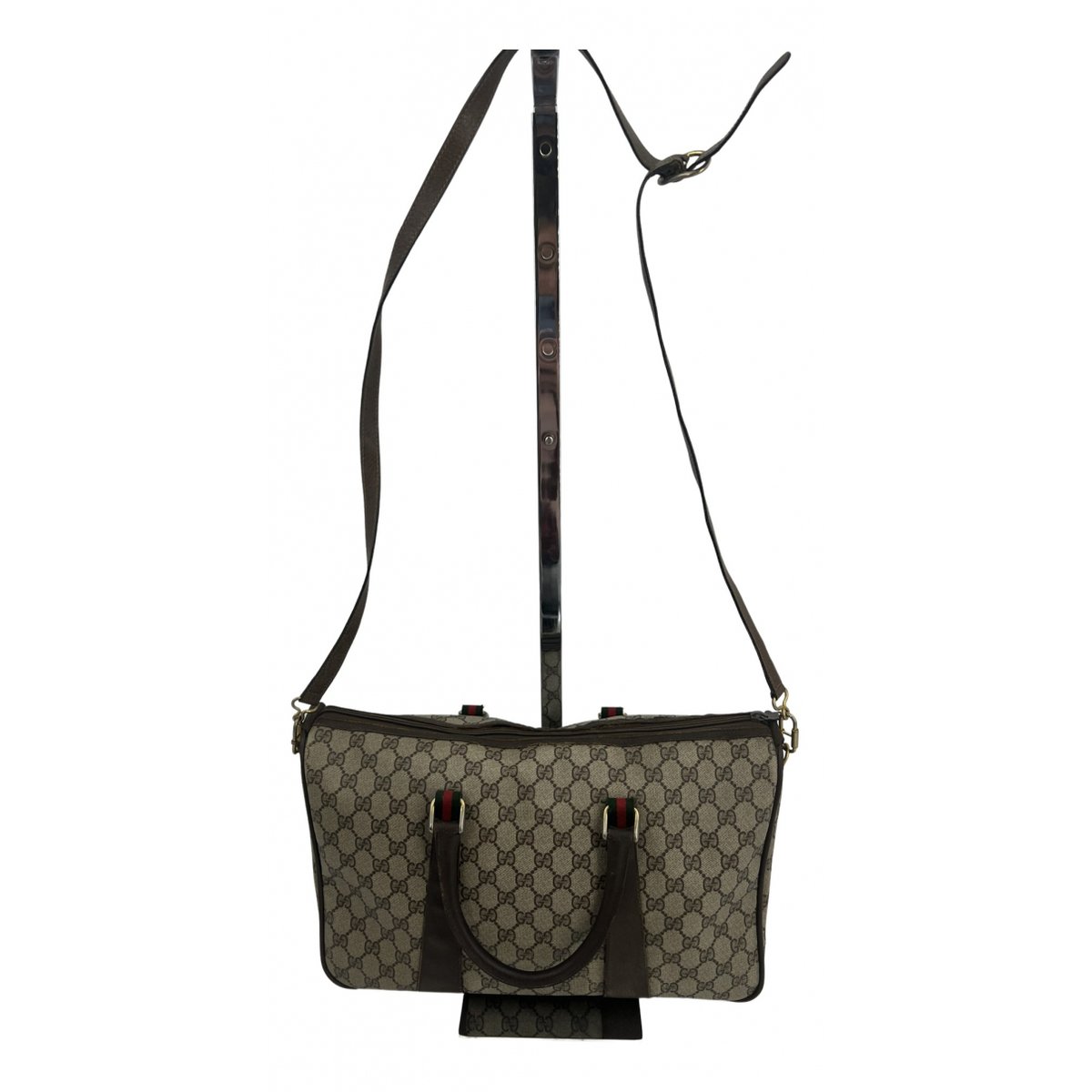 Boston leather handbag