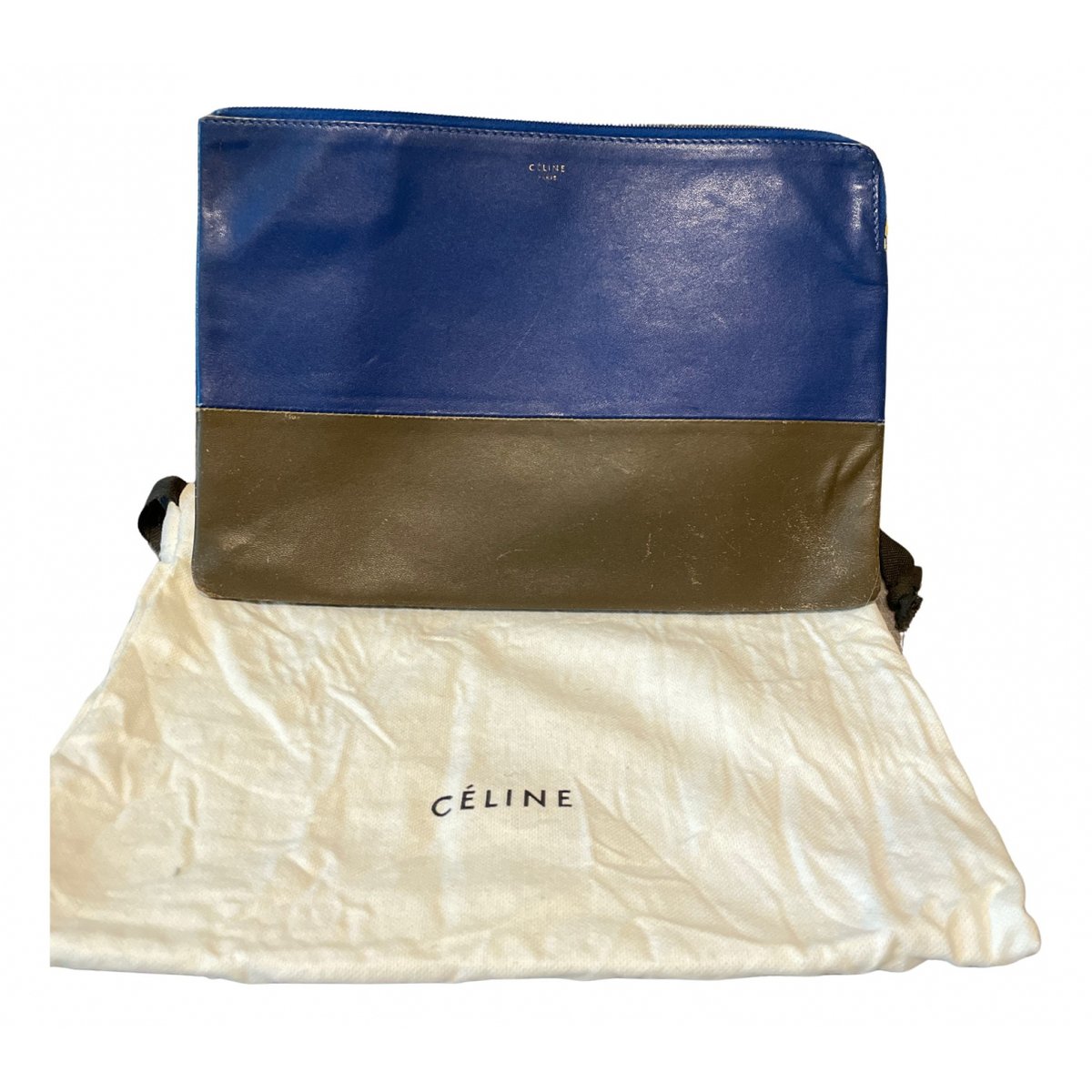 All Soft leather clutch bag