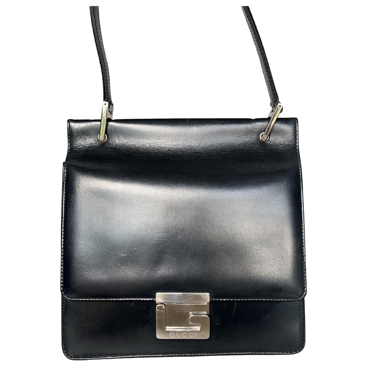 Ophidia Messenger leather handbag