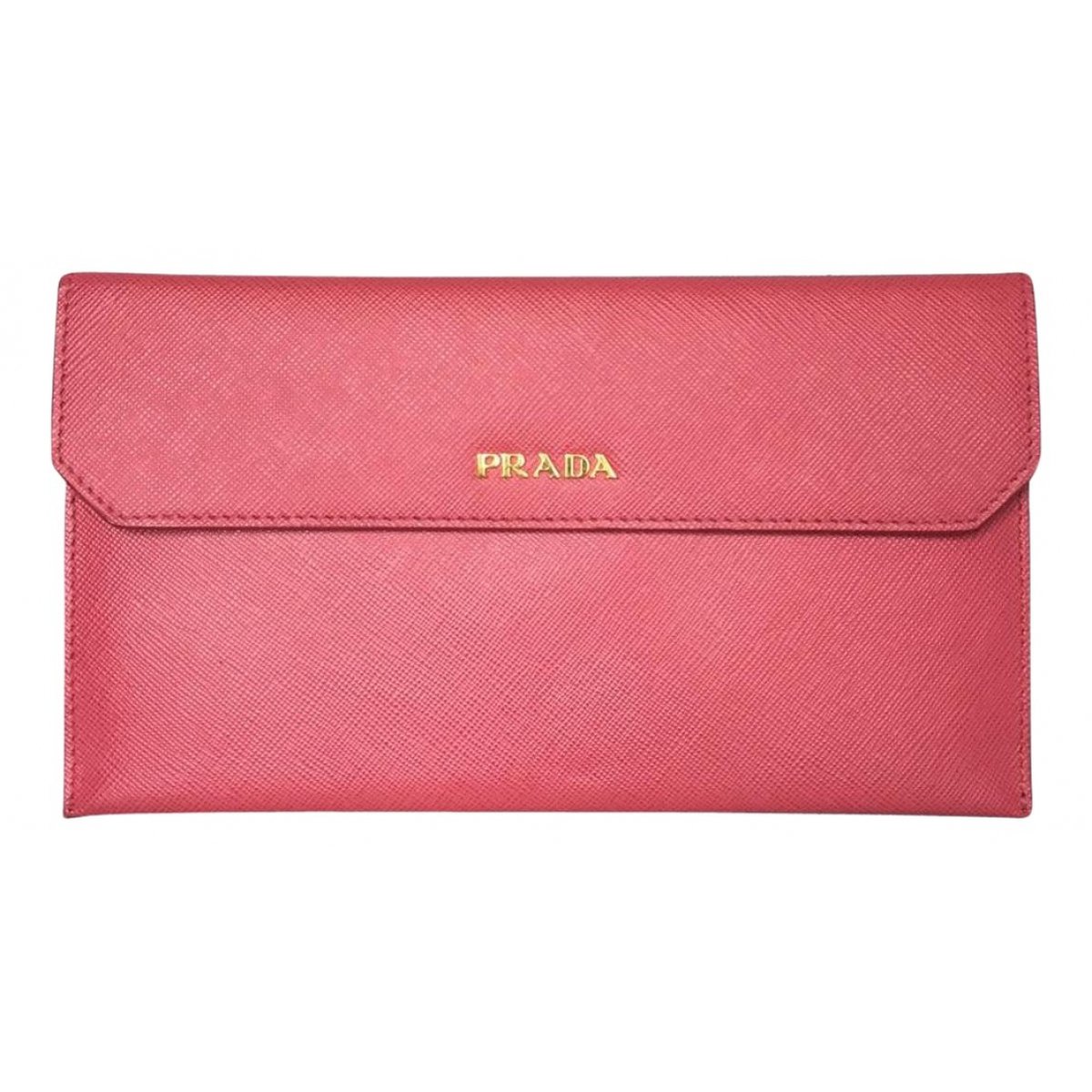 Esplanade leather clutch bag