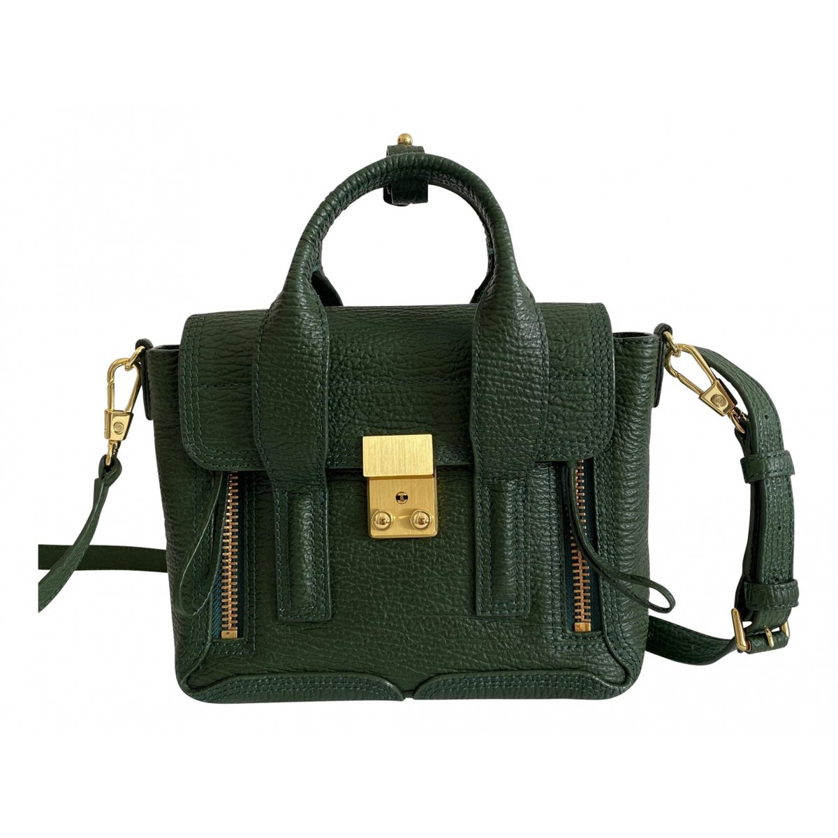 Leather crossbody bag