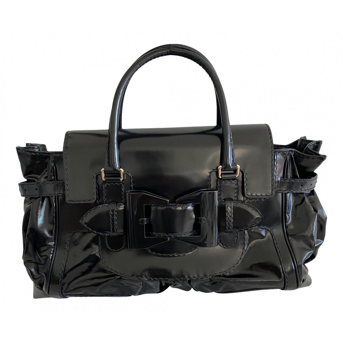 Vintage Bamboo leather handbag