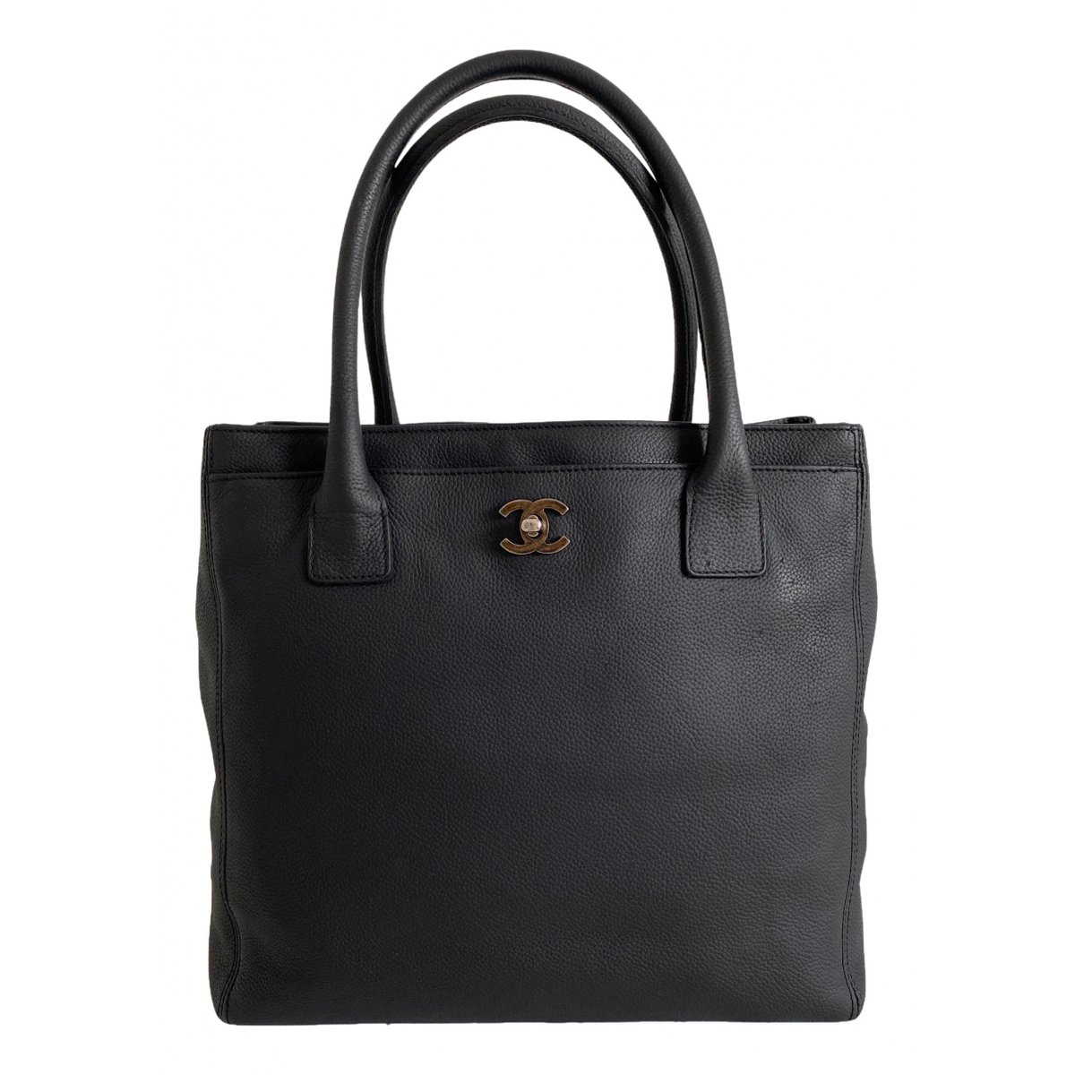 Executive leather tote