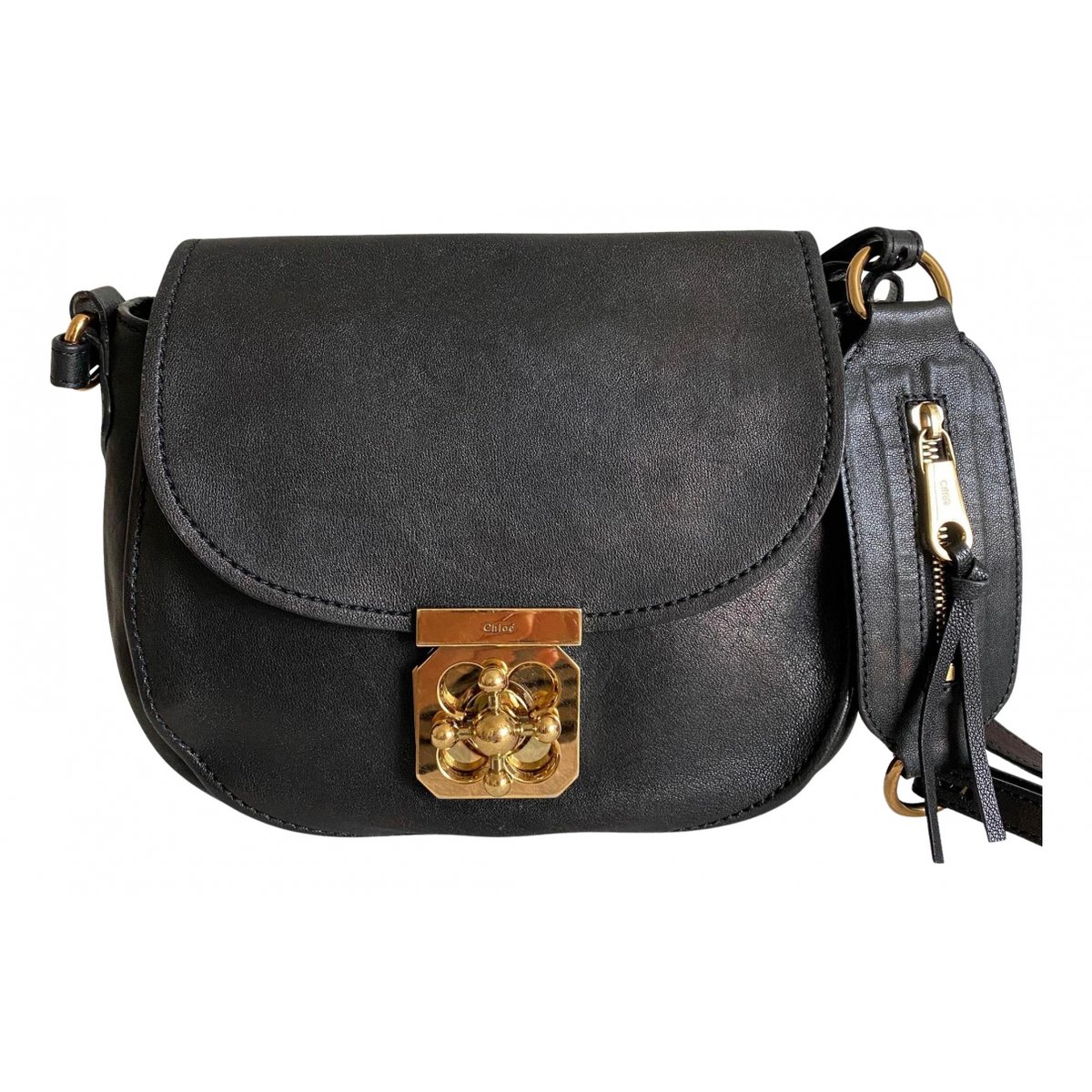 Drew leather crossbody bag