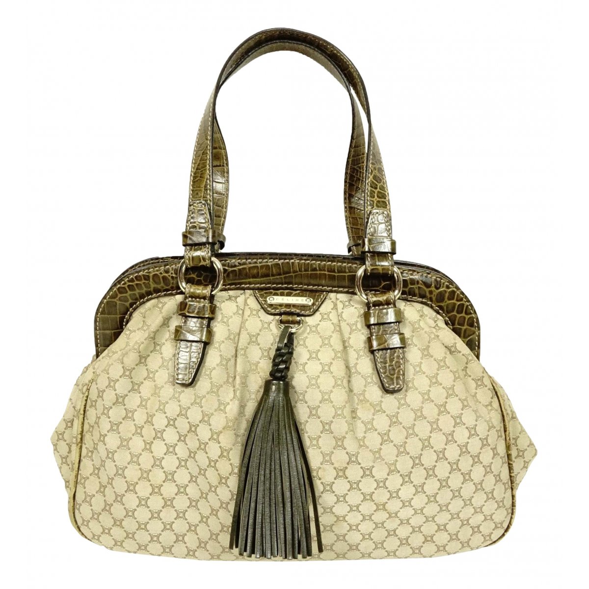 Triomphe cloth handbag