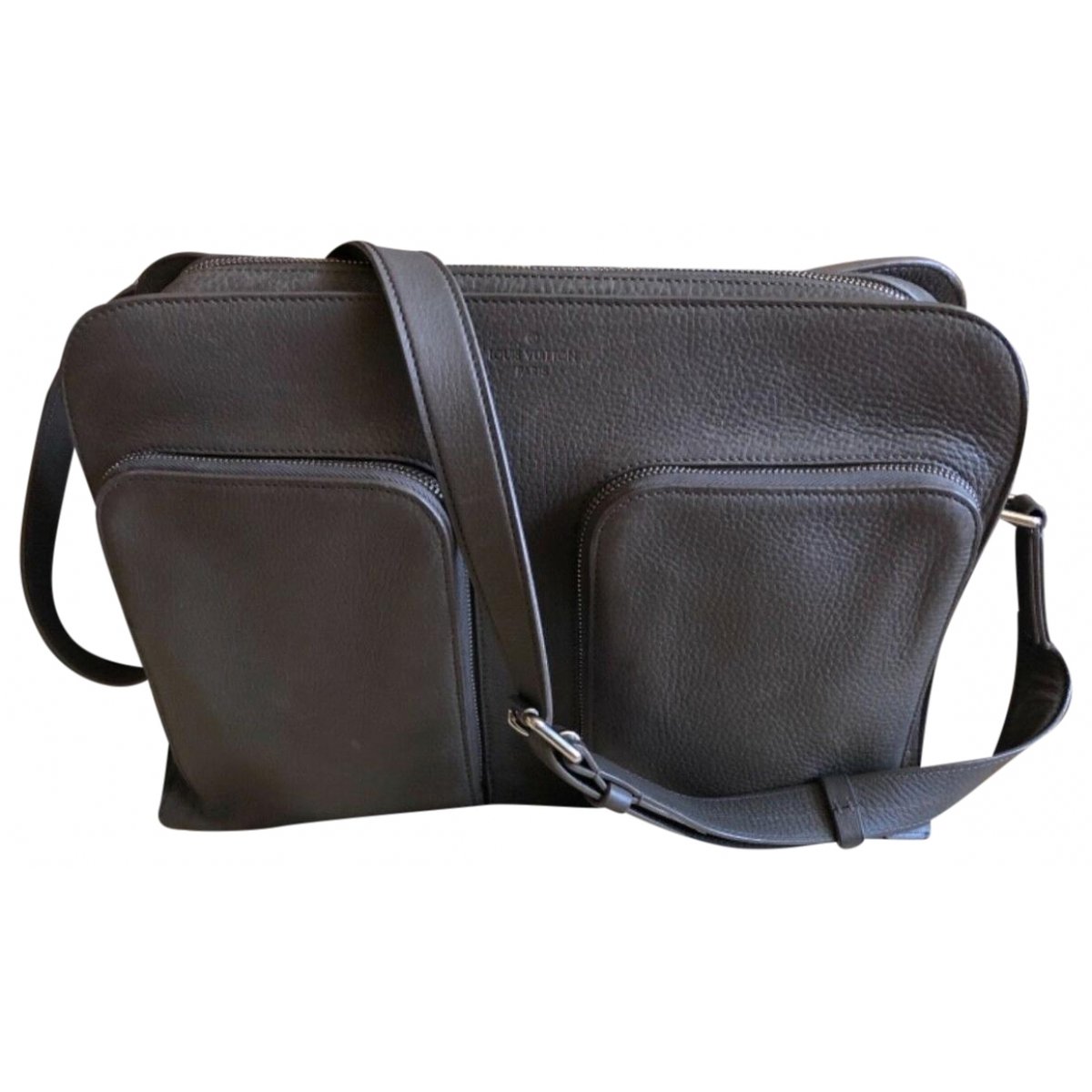 Porte Documents Voyage leather handbag