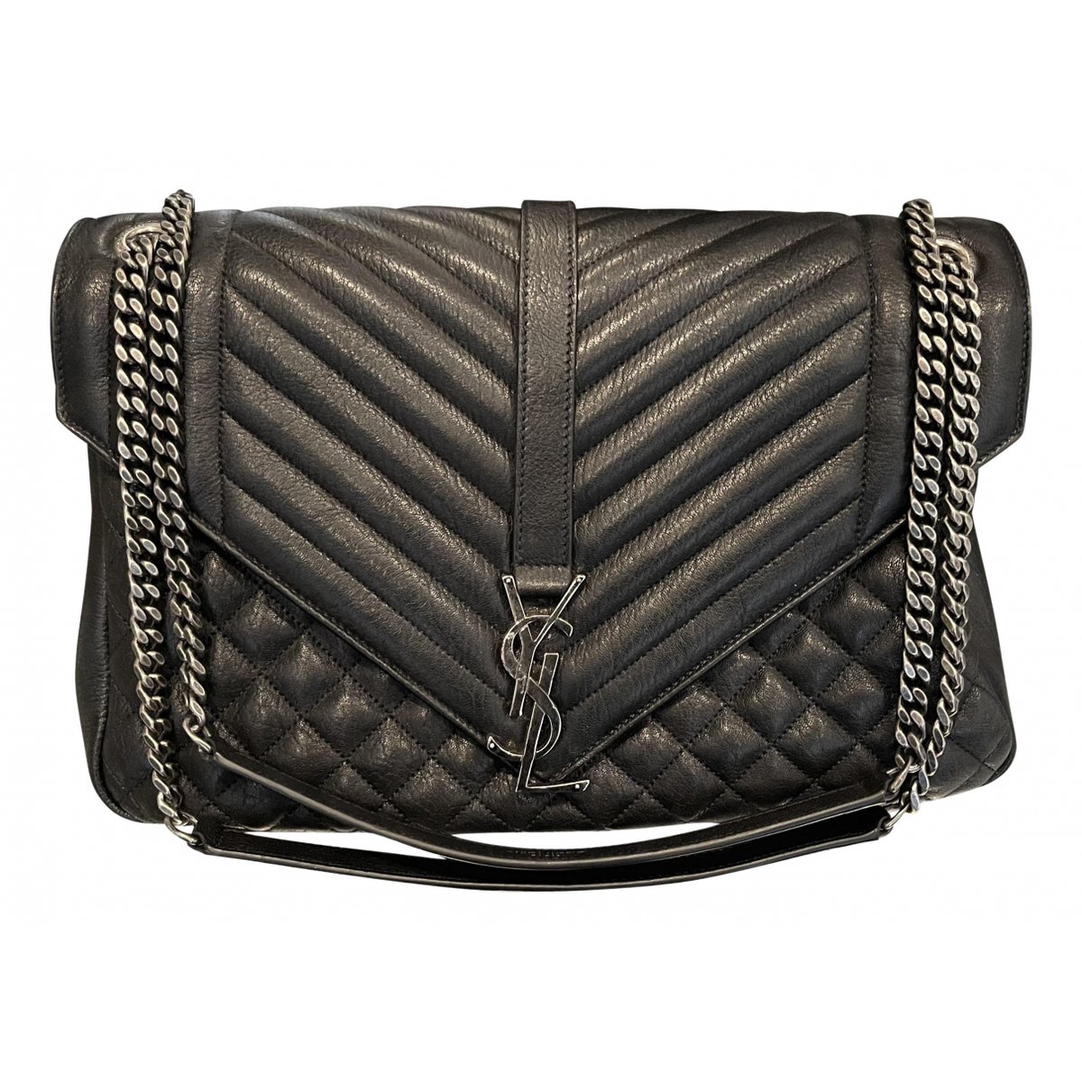 Envelope leather crossbody bag