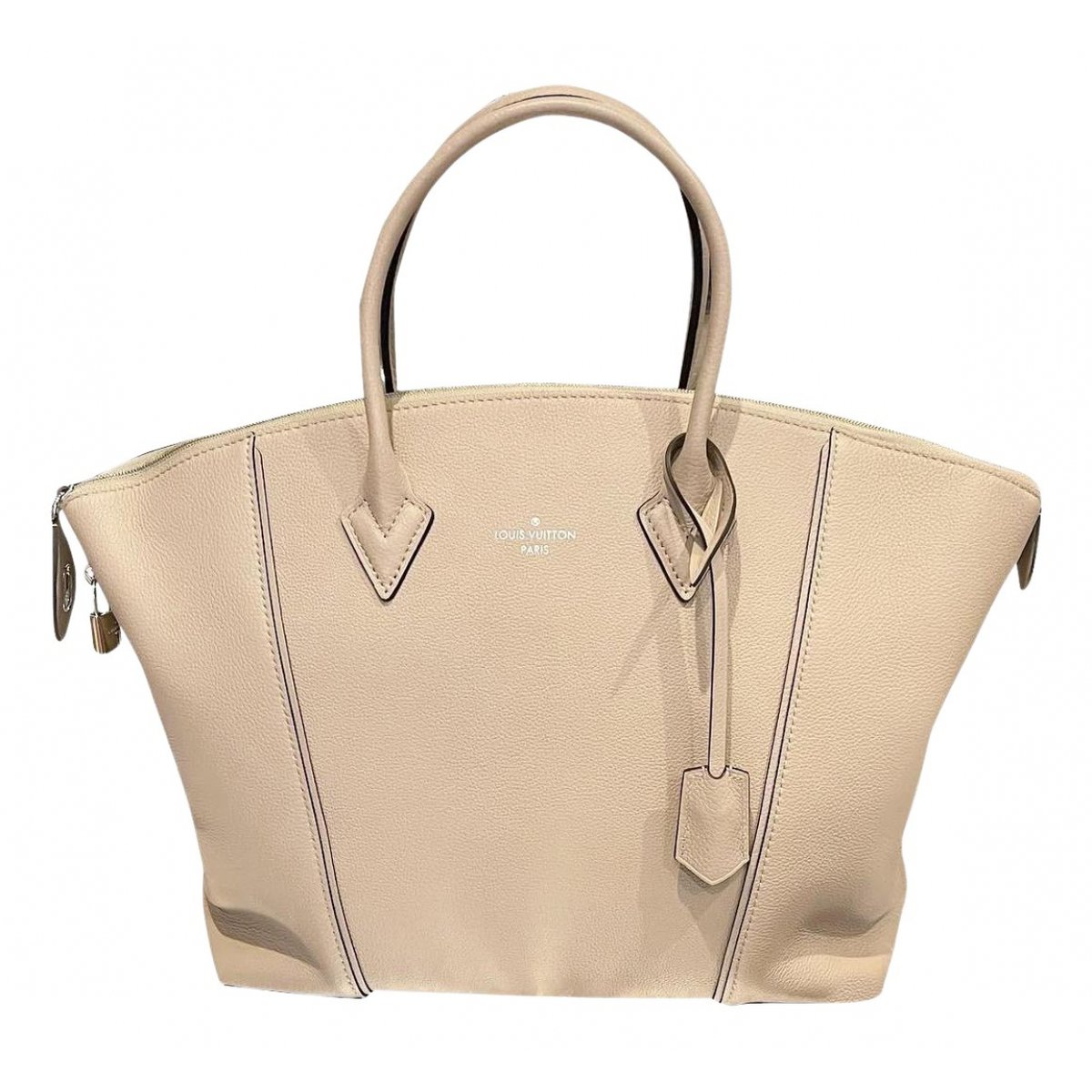 Lockit leather handbag