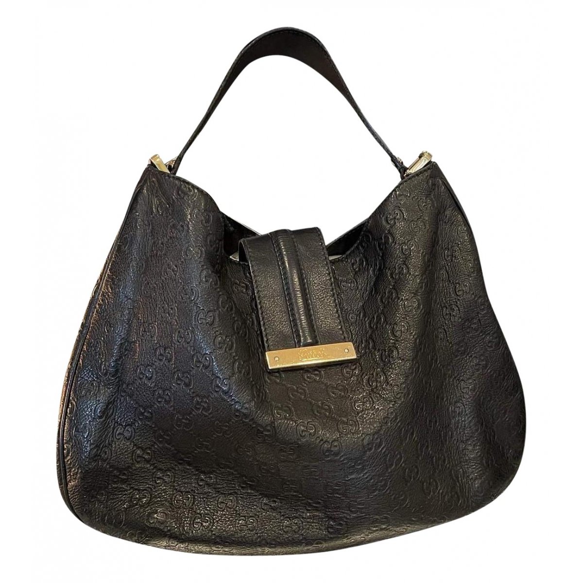 Hobo leather handbag