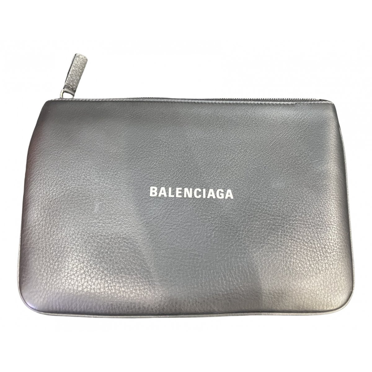 Everyday leather clutch bag
