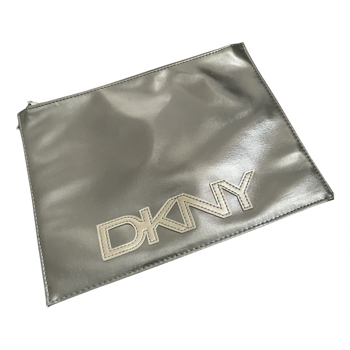 Vegan leather clutch bag