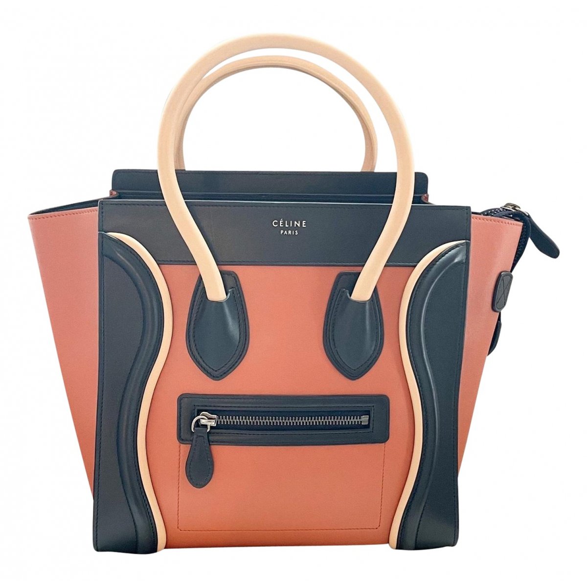 Luggage leather handbag