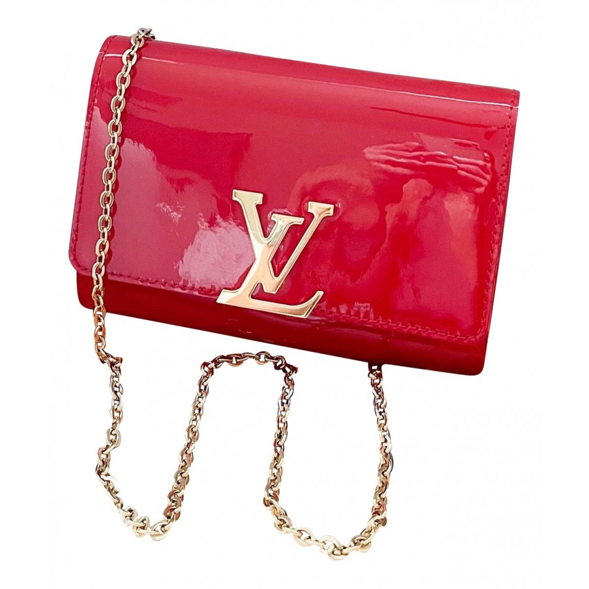 Louise patent leather crossbody bag