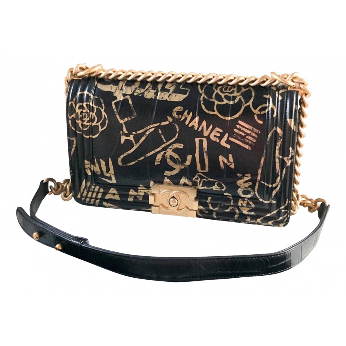 Boy leather crossbody bag