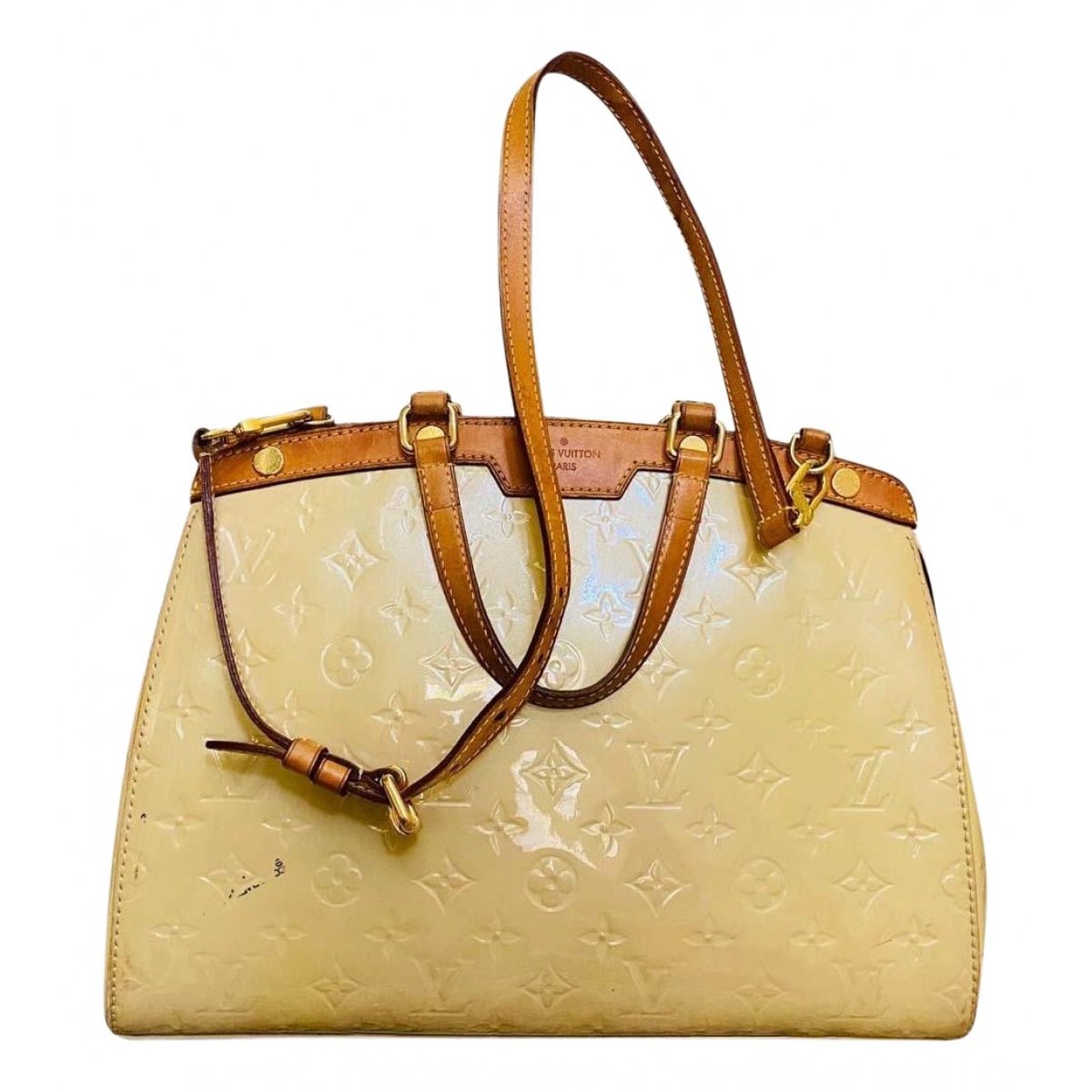 Bréa leather handbag