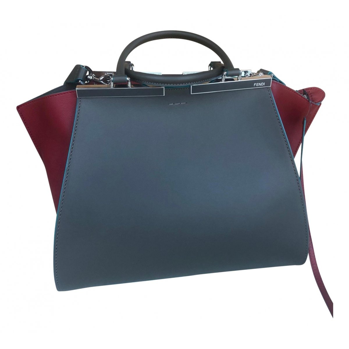 Peekaboo leather handbag