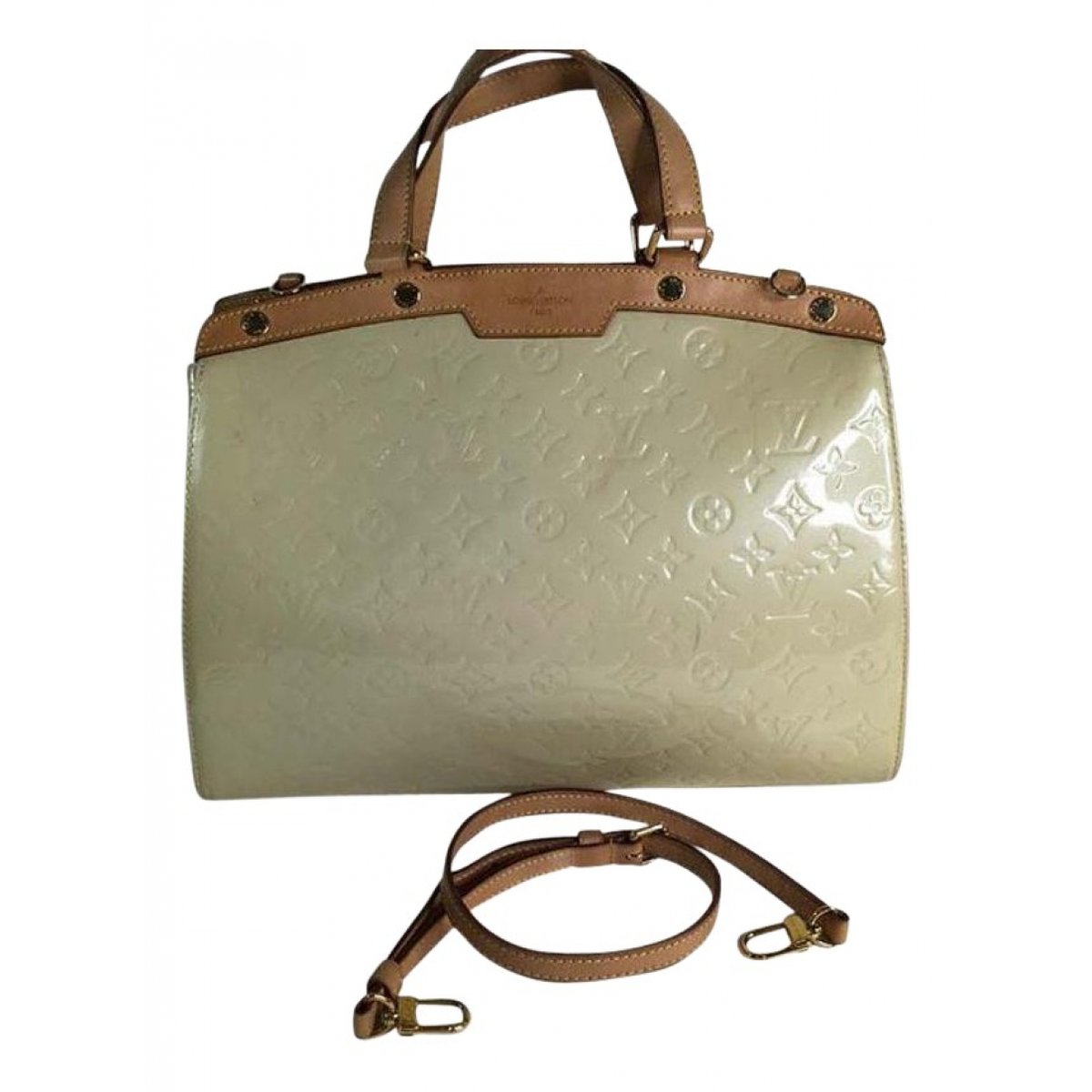 Bréa leather handbag
