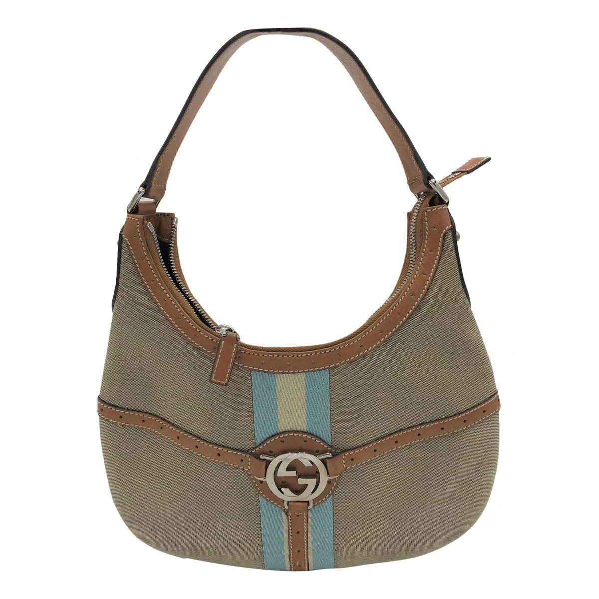 GG Running leather handbag