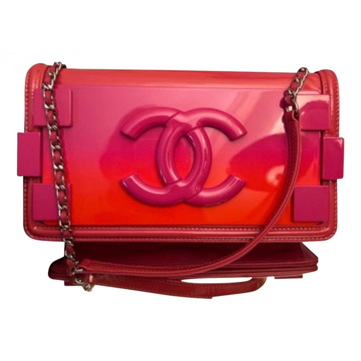 Boy Brick patent leather handbag