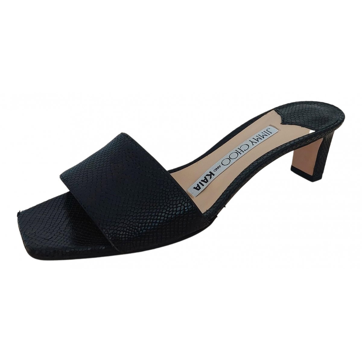 Stacey leather mules