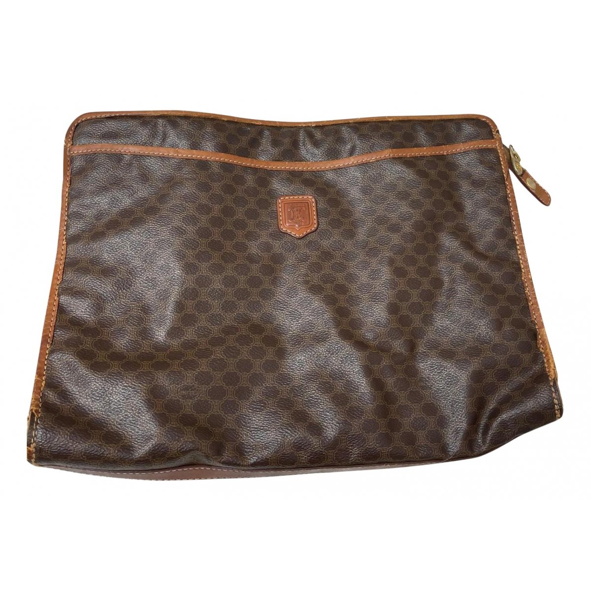Ava leather clutch bag