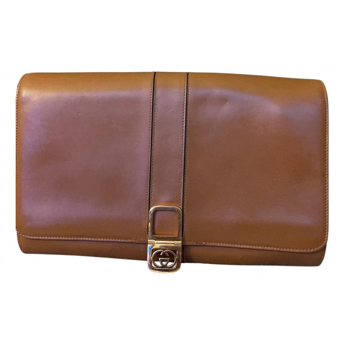 Ophidia GG Supreme leather clutch bag