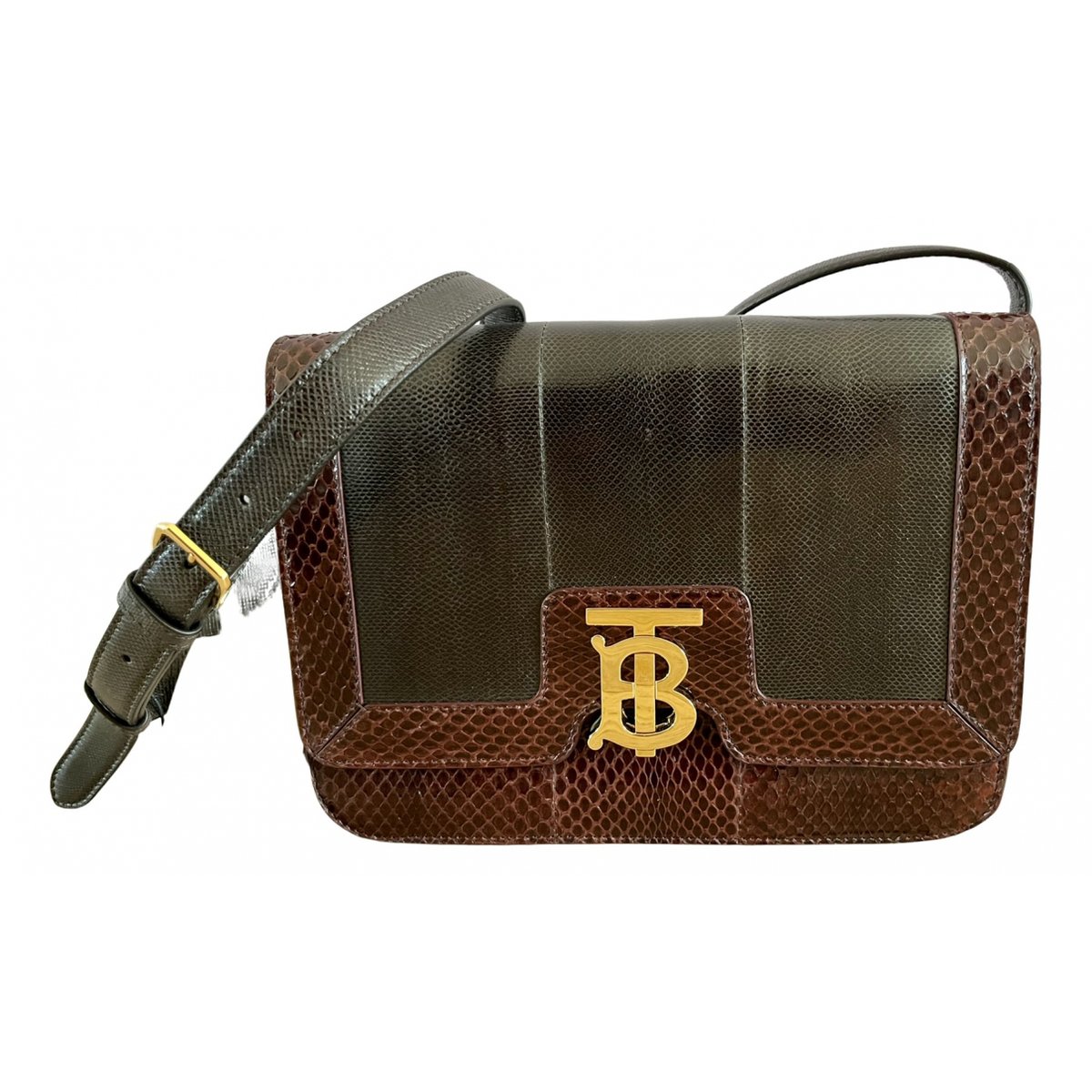 TB bag leather handbag