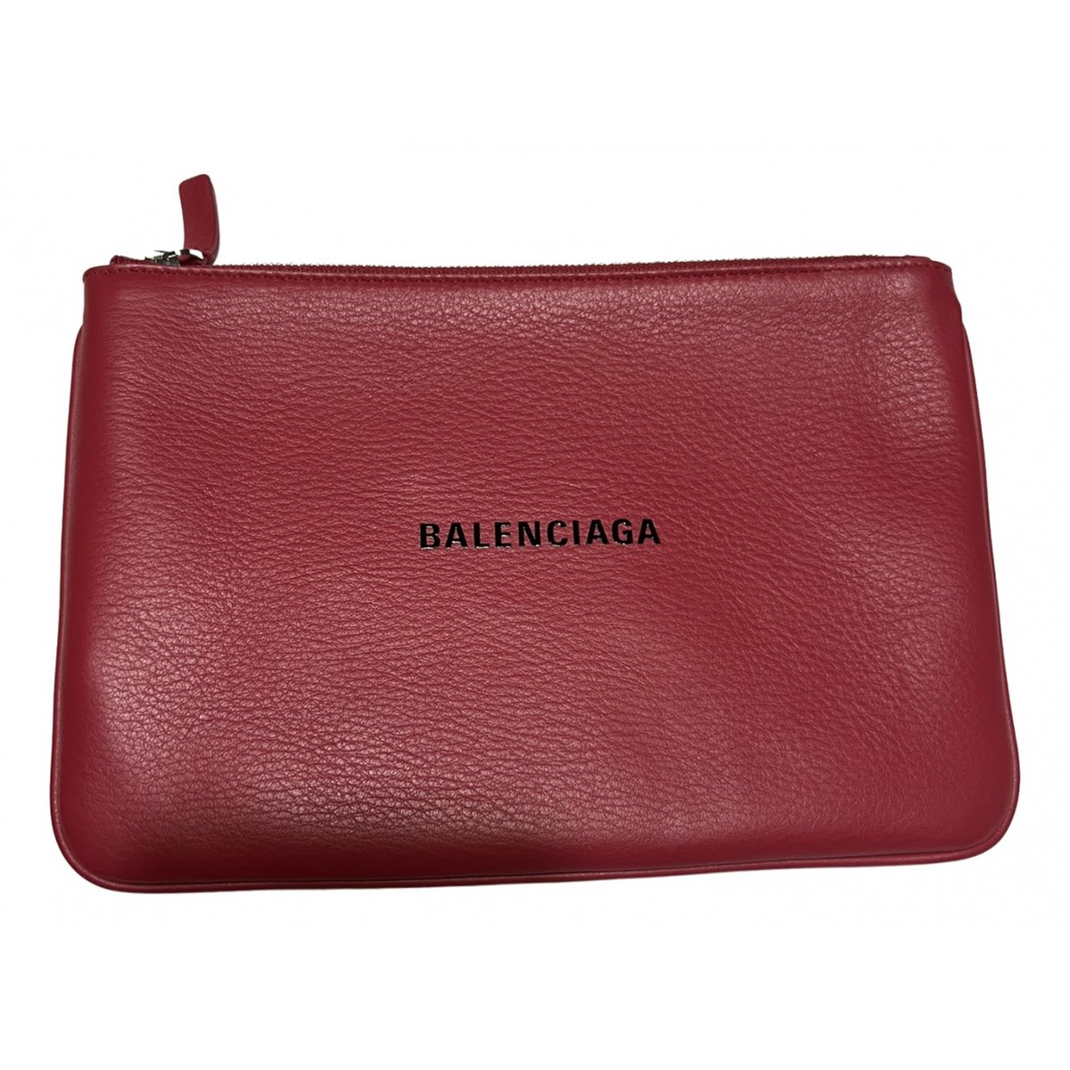 Everyday leather clutch bag