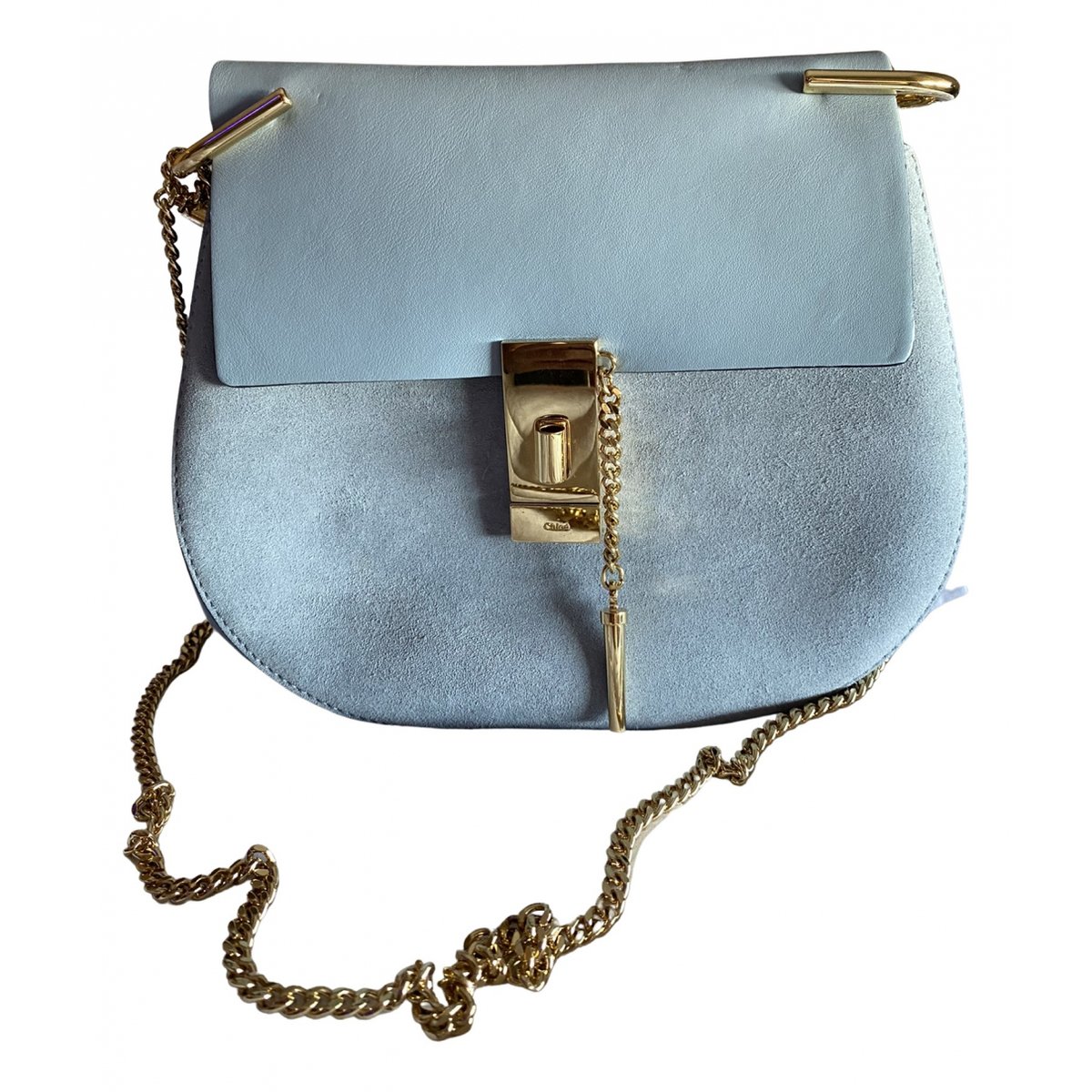 Drew leather crossbody bag