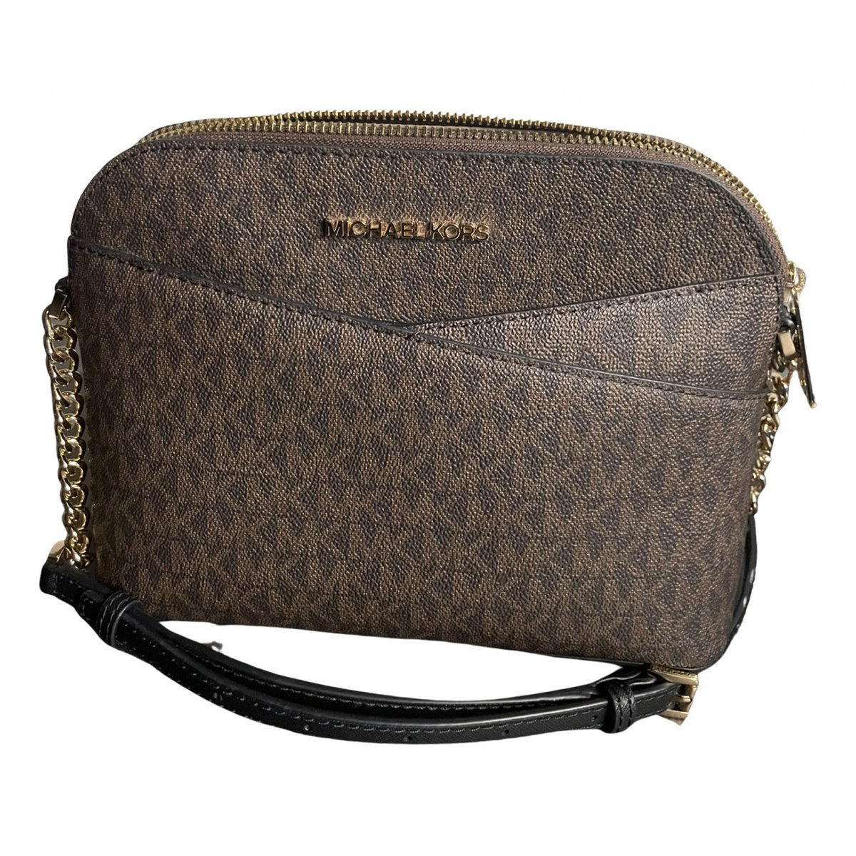 Jet Set patent leather crossbody bag