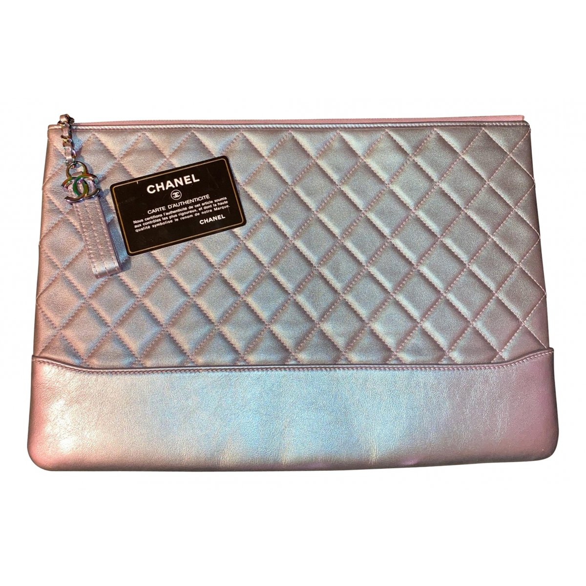 Timeless/Classique leather clutch bag