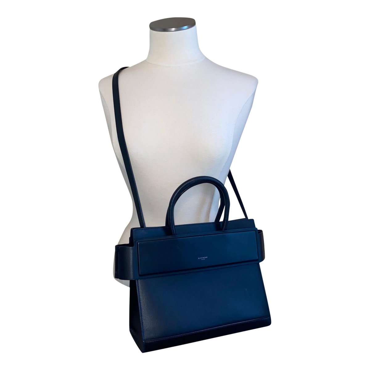 Horizon leather satchel