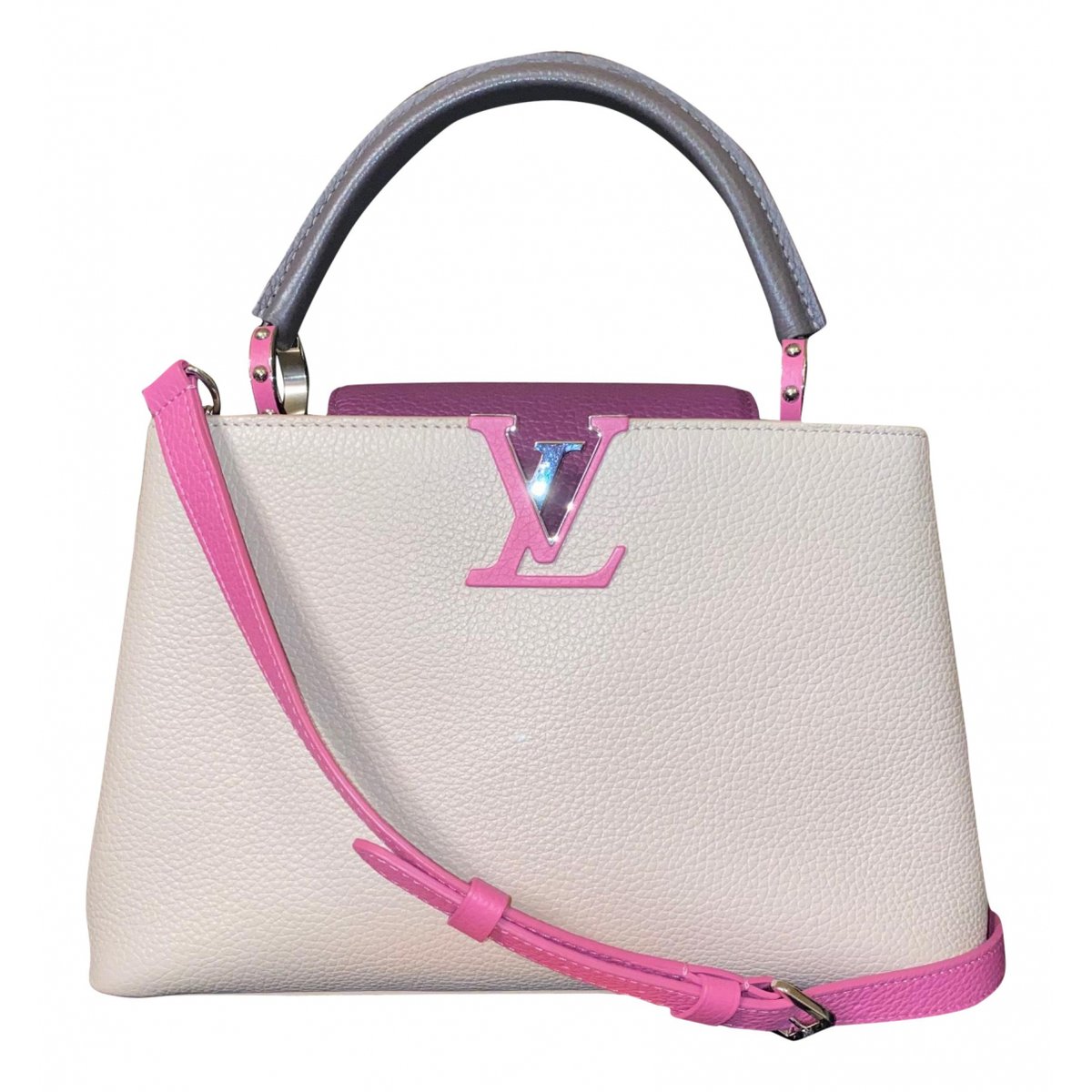 Capucines leather handbag