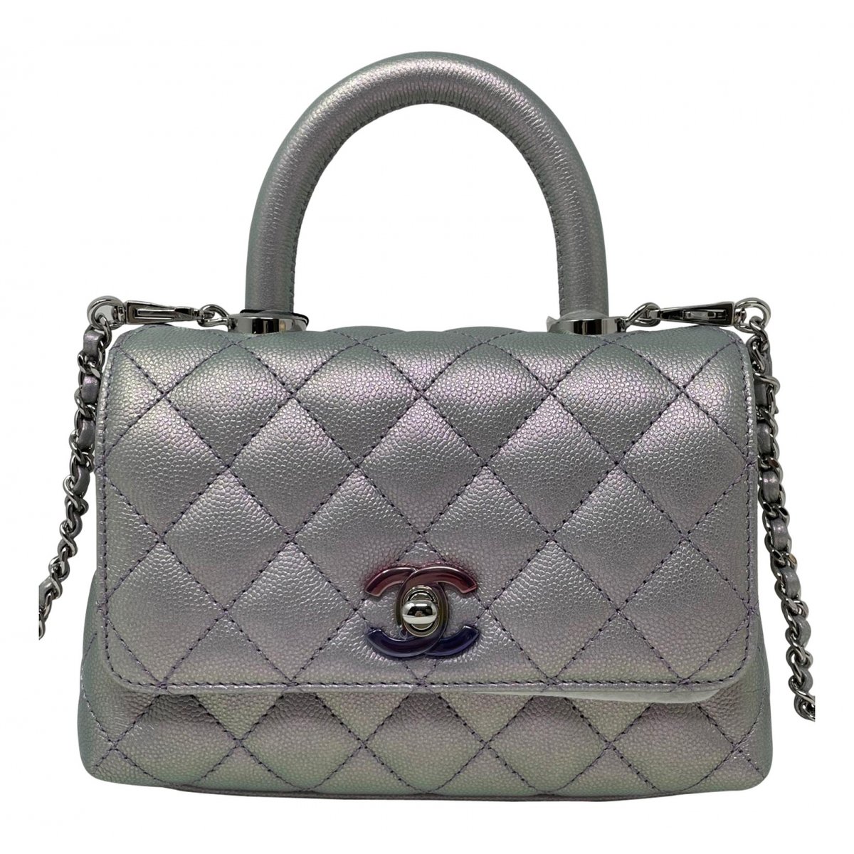 Coco Handle leather handbag