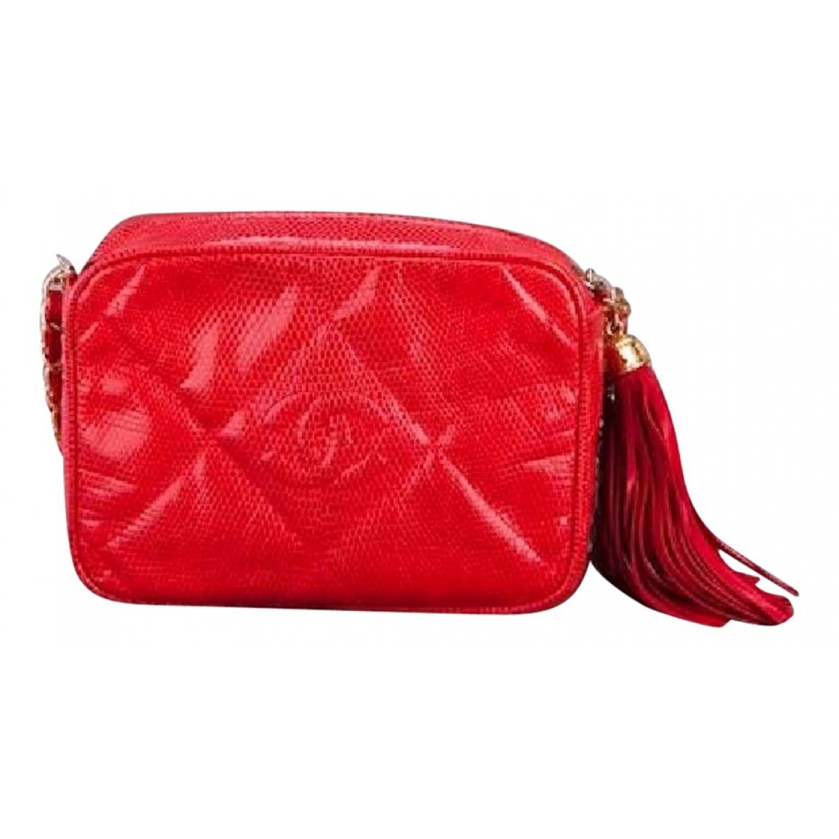 Timeless/Classique Valentine exotic leathers crossbody bag