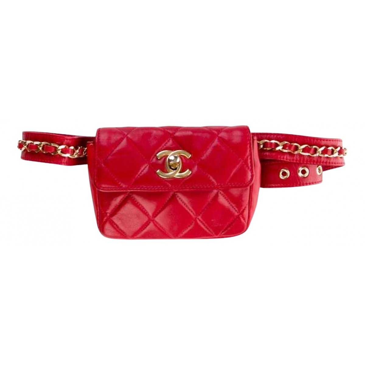 Chain Around leather handbag