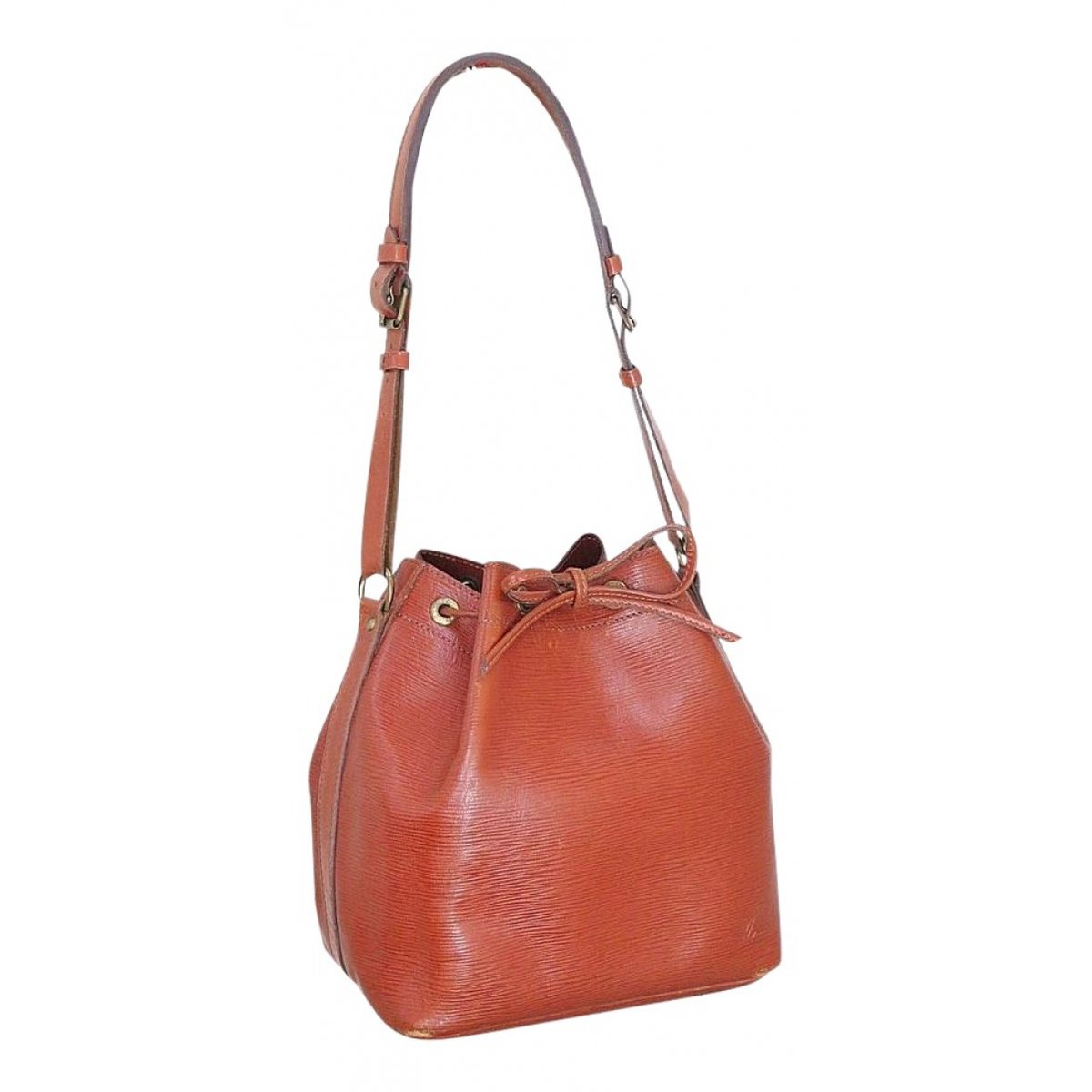 Petit Noé trunk leather handbag