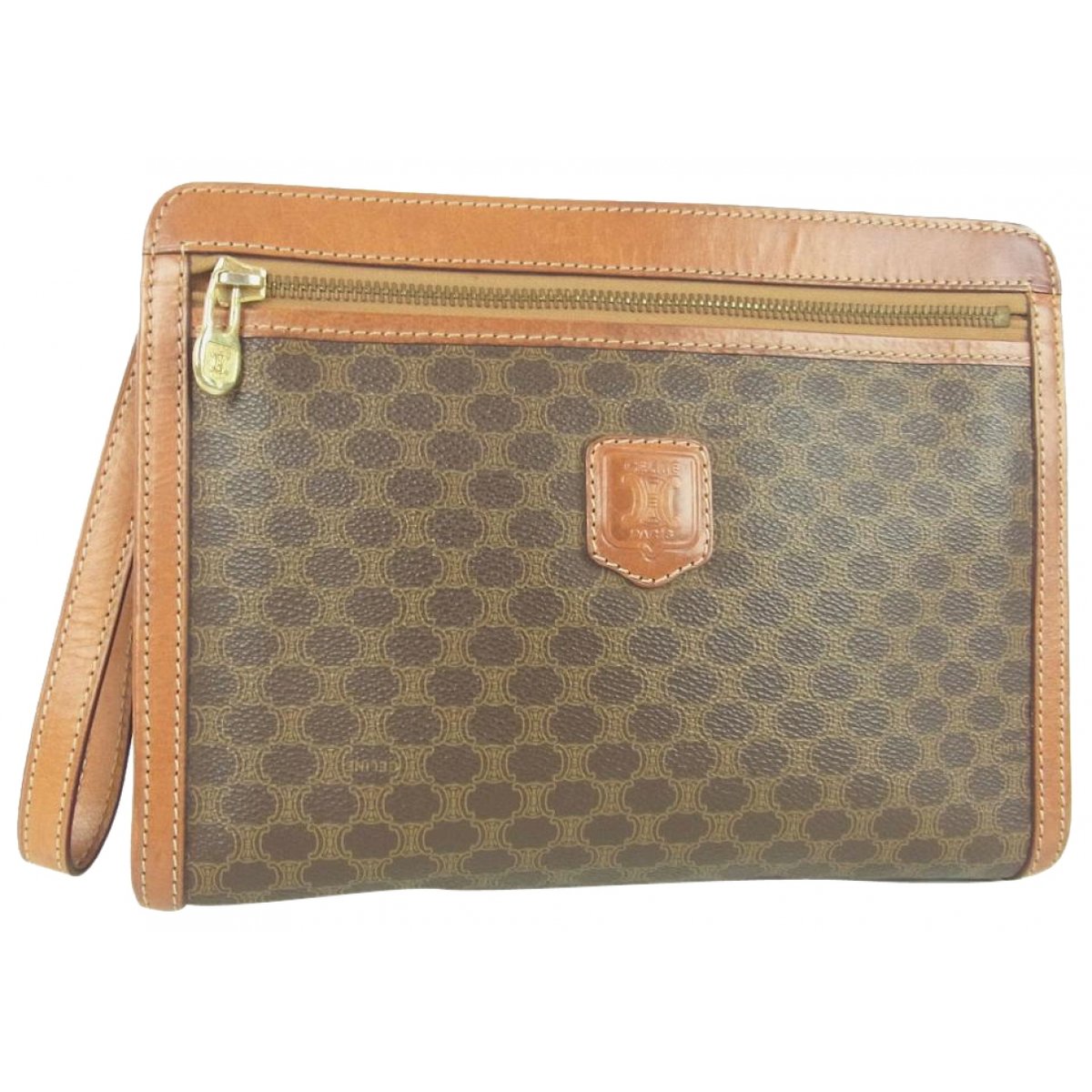 C bag leather clutch bag