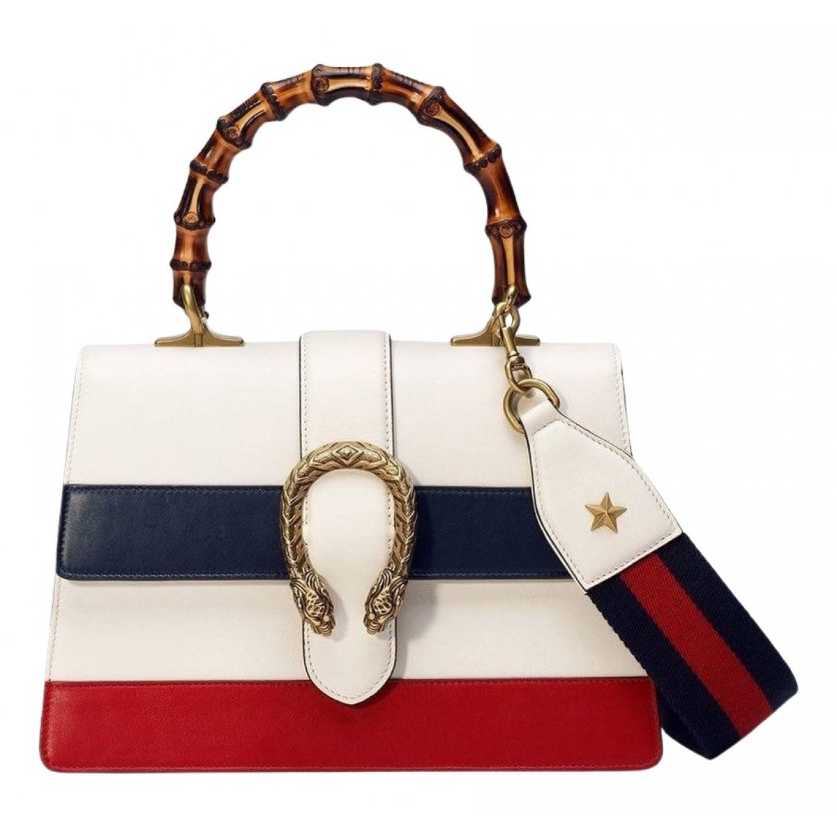 Dionysus Bamboo leather handbag